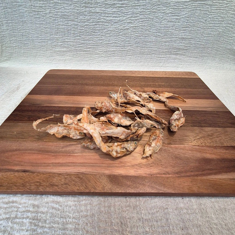 Anchois dorés séchés