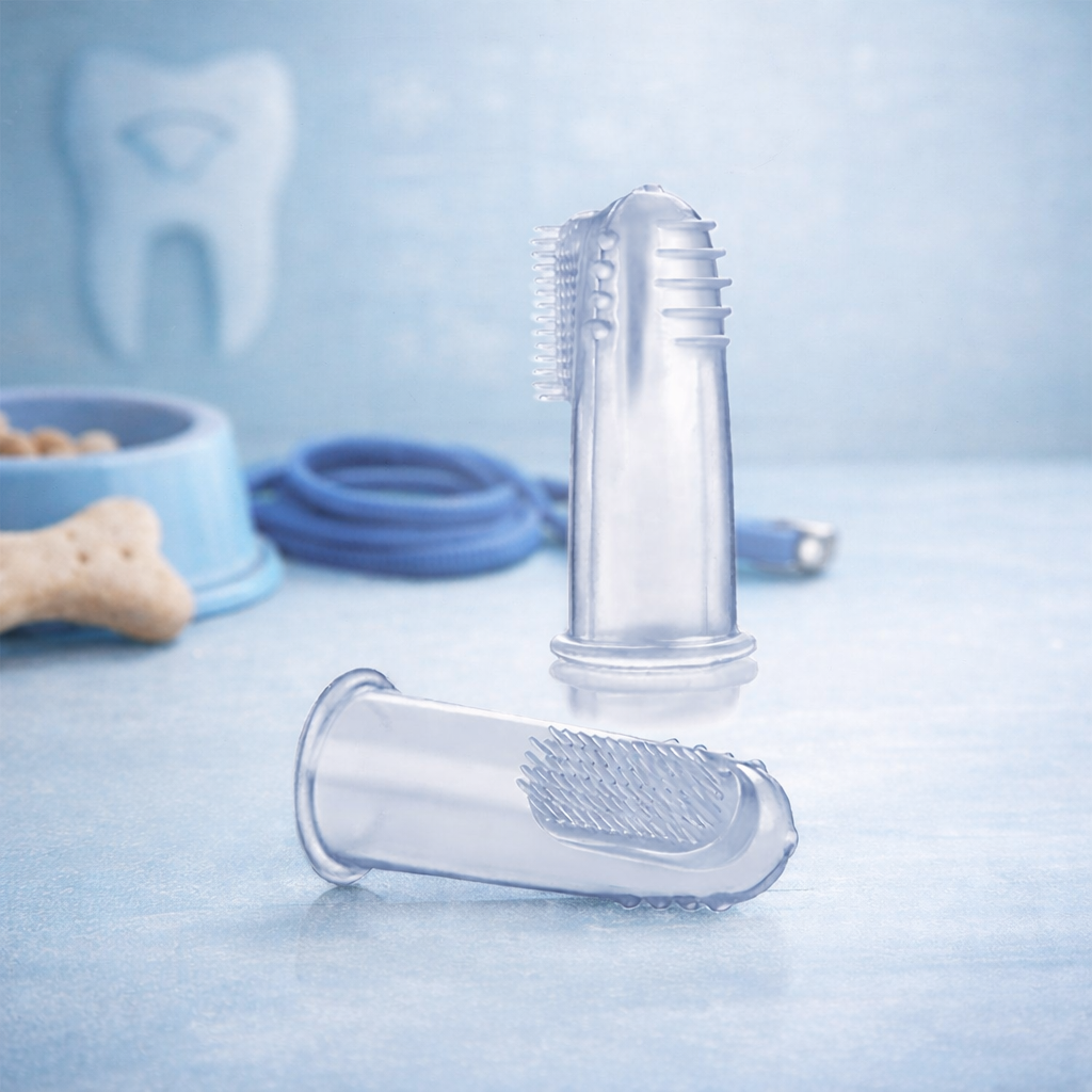 Brosse à dents doigtier en silicone