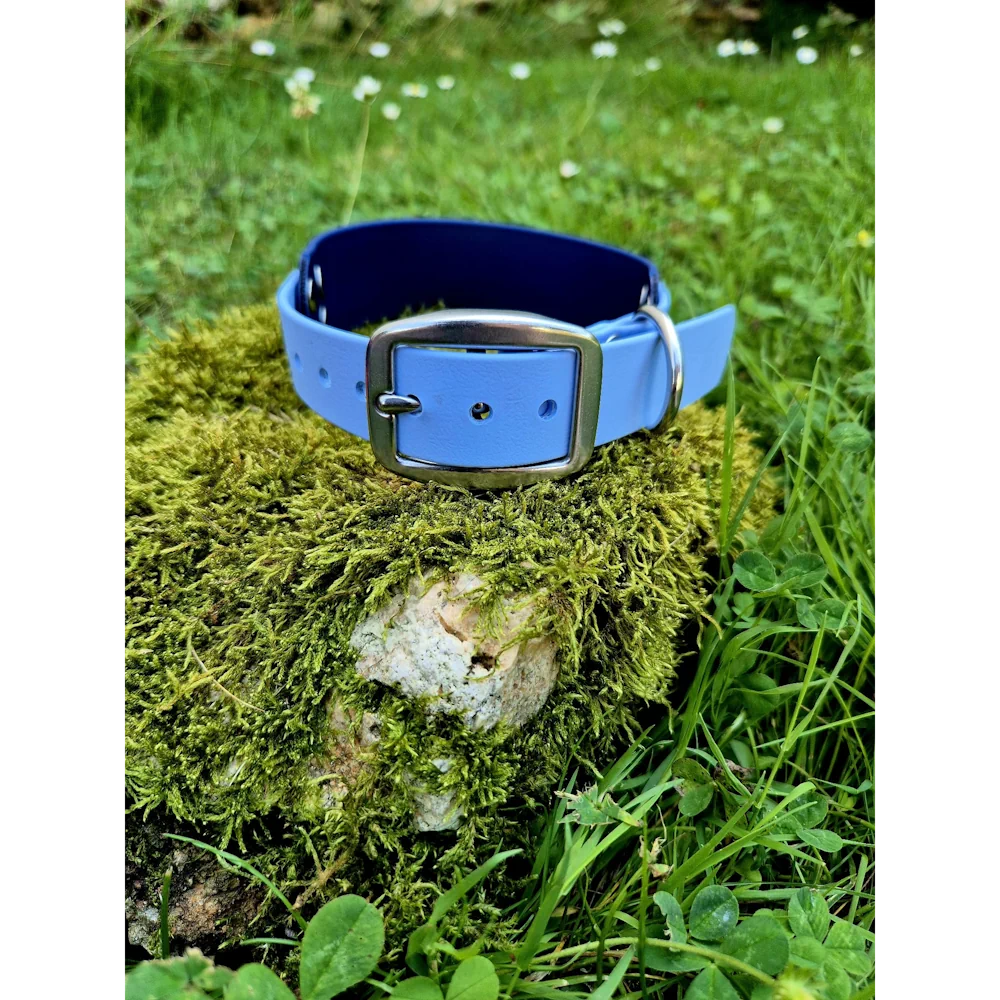 Collier bi-largeur biothane 25 / 38mm
