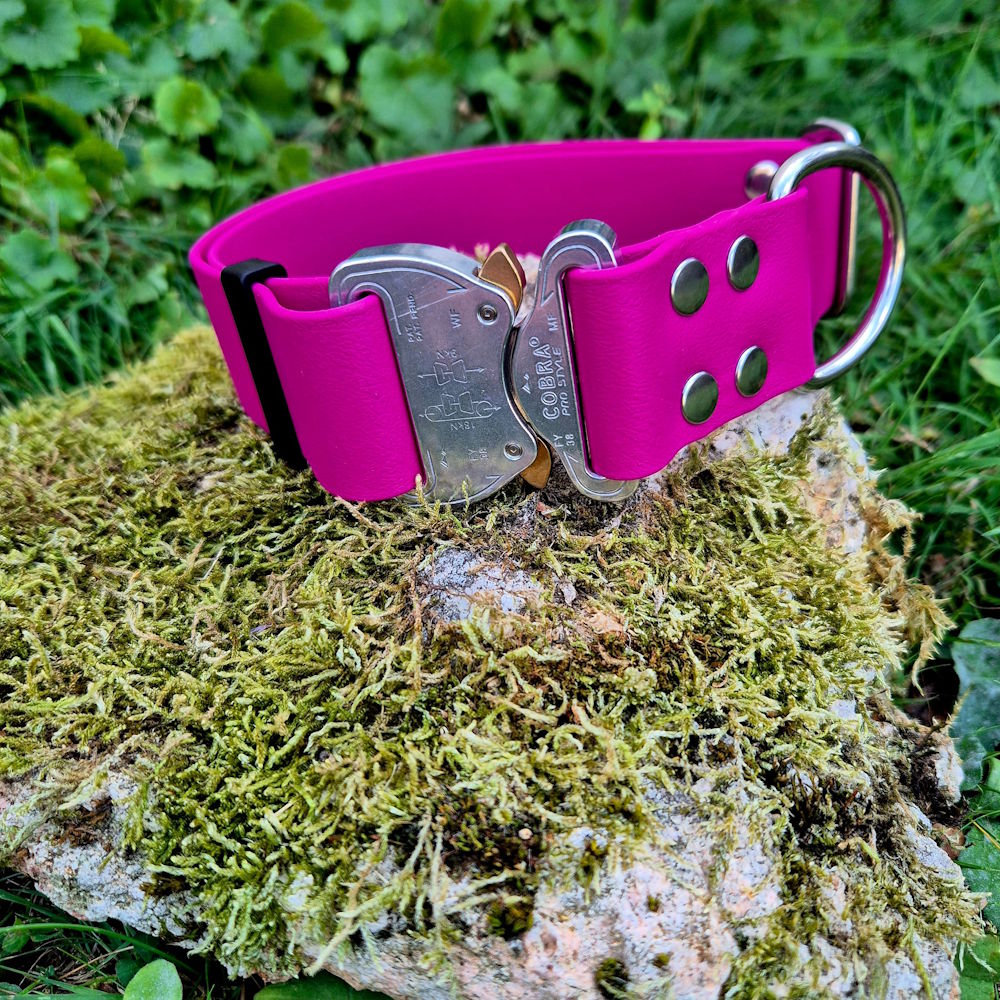 Collier réglable Cobra en BioThane® 38 mm