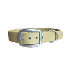 Collier biothane beige