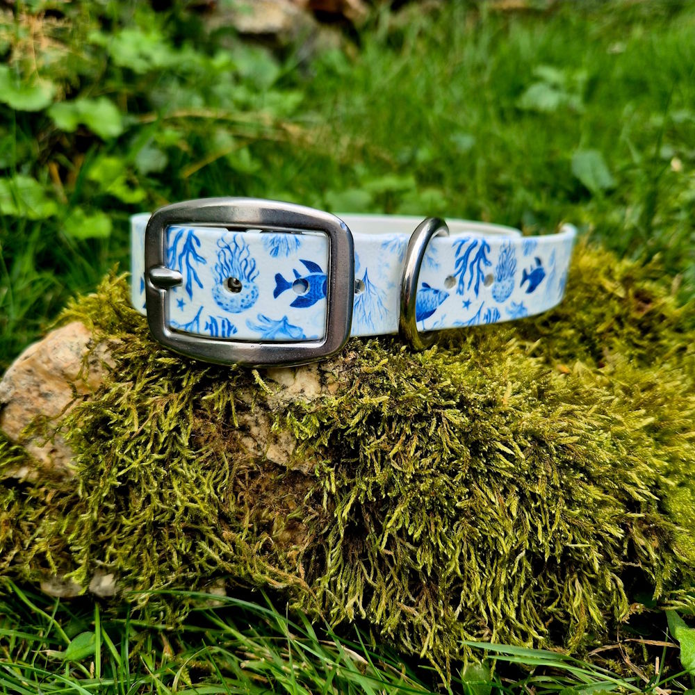 Collier biothane 25mm collection Océane