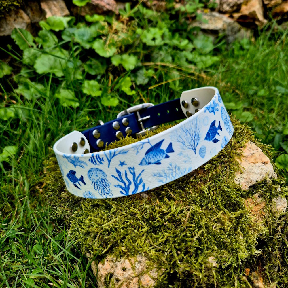Collier Large biothane 25/38mm collection Océane