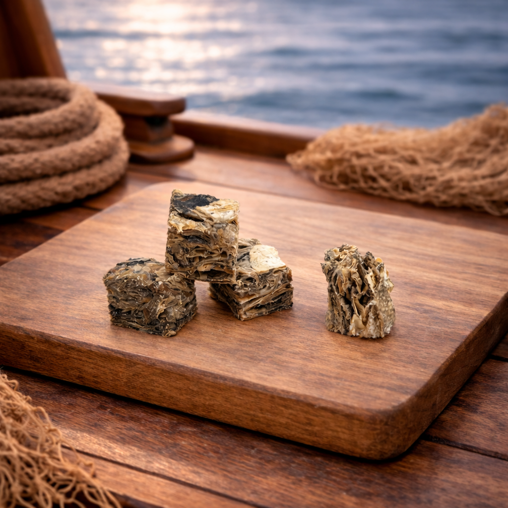 Cubes de peau de morue