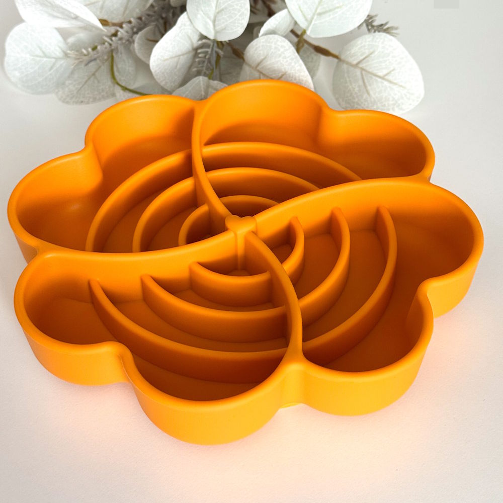 Gamelle d'enrichissement Fleur