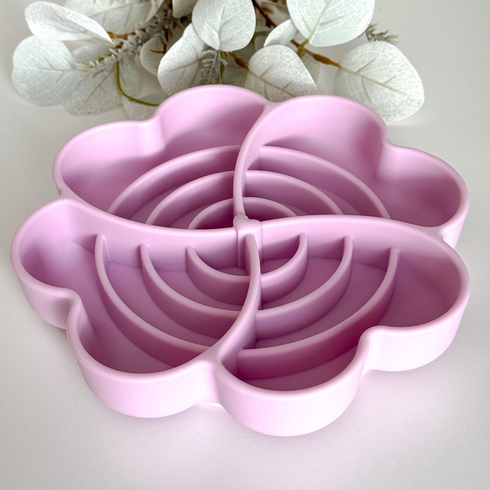 Gamelle d'enrichissement Fleur