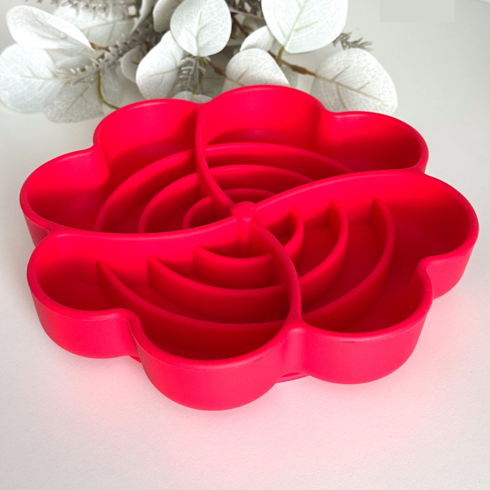 Gamelle d'enrichissement Fleur