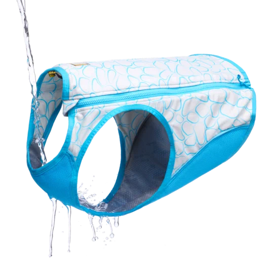 Gilet rafraîchissant bleu