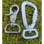 Choix mousqueton pour laisse en biothane 25mm