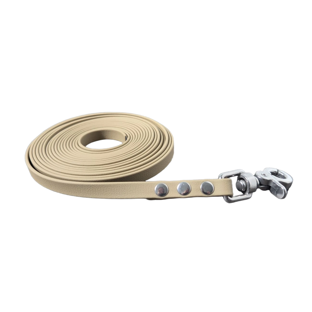 Longe biothane beige