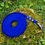 Longe biothane bleu foncé