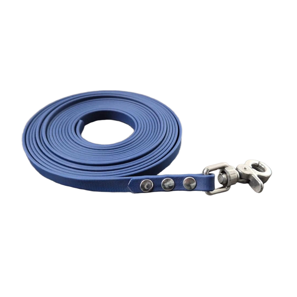 Longe biothane bleu navy