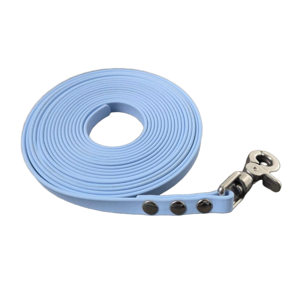 Longe biothane bleu polaire