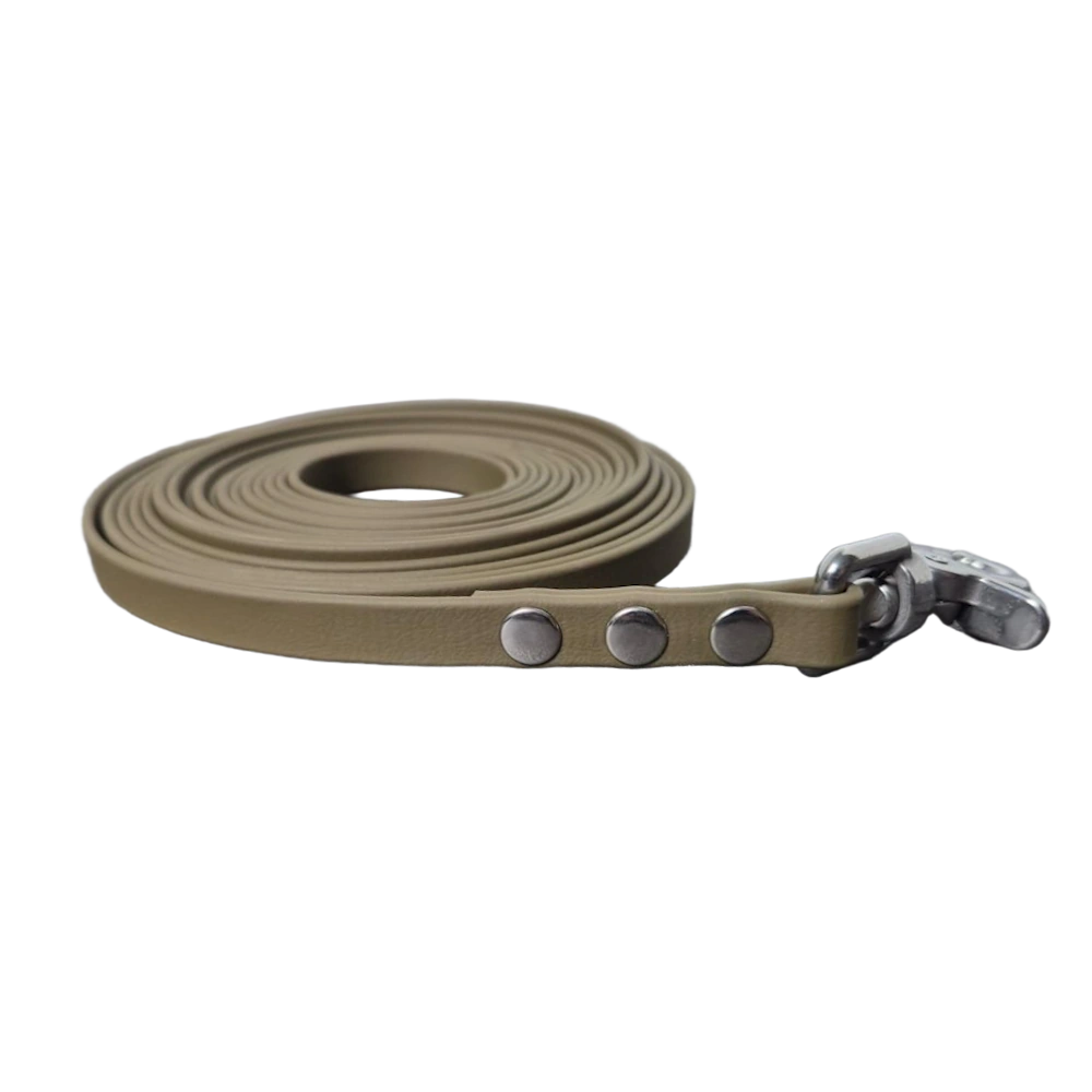 Longe biothane vert kaki