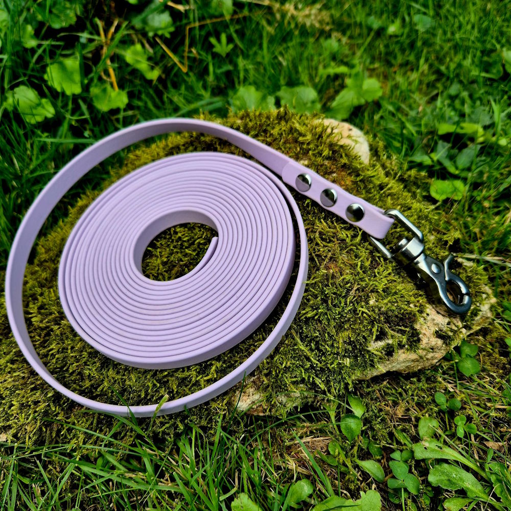 Longe biothane violet pastel