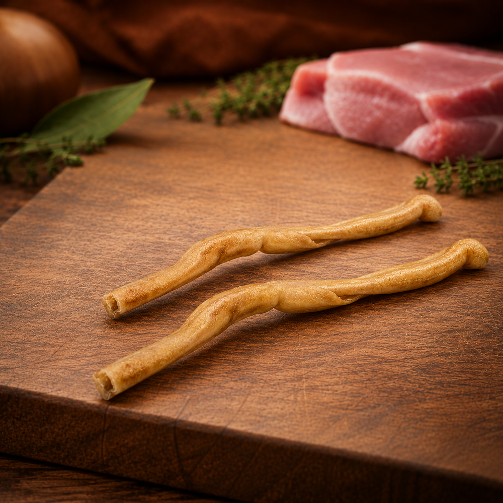 Peaux de porc roulées - 50cm